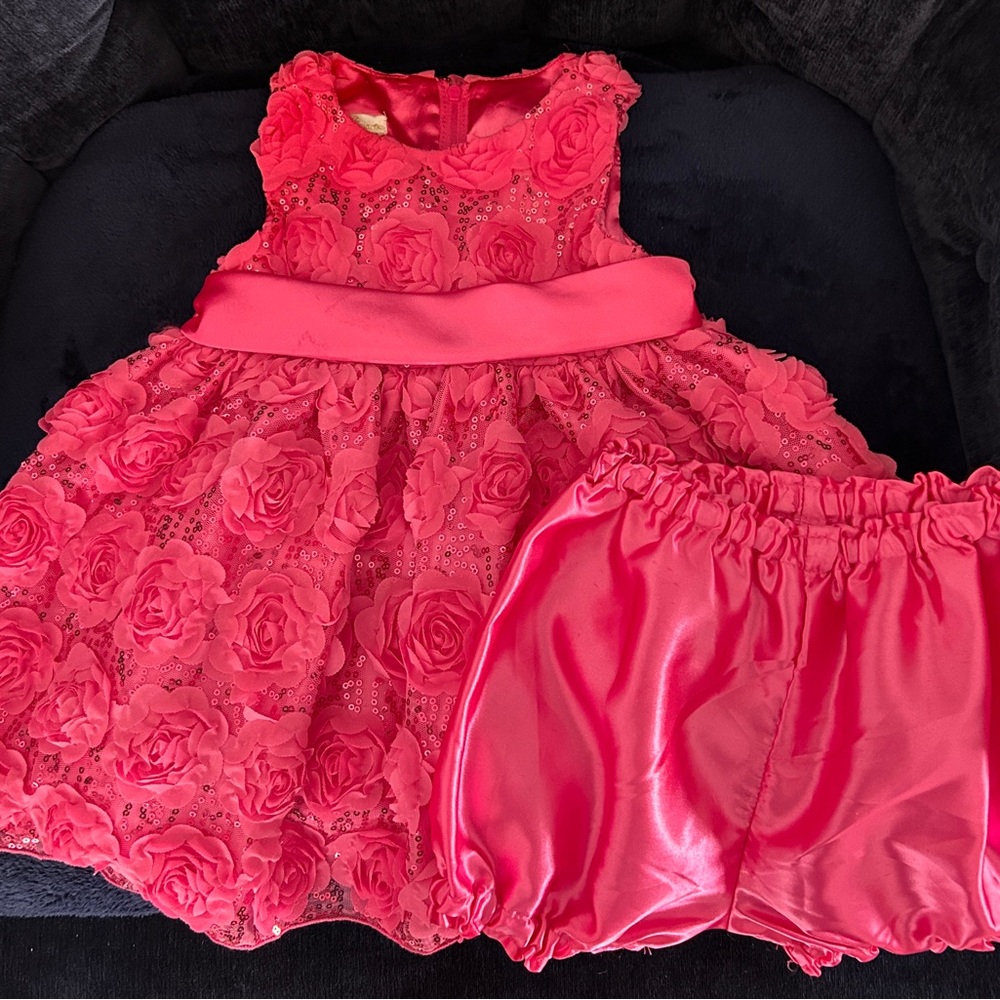American Princess Infant Dress with Bloomers – Size 24 Months